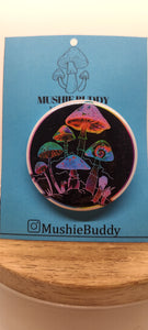 Mushy Buddy :Enamel & Pin Back Buttons