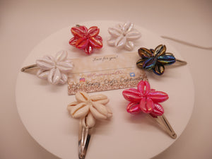 Cowrie Shell Hair Clip