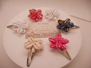 Cowrie Shell Hair Clip