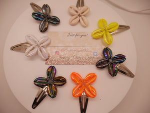 Cowrie Shell Hair Clip