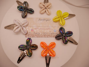 Cowrie Shell Hair Clip